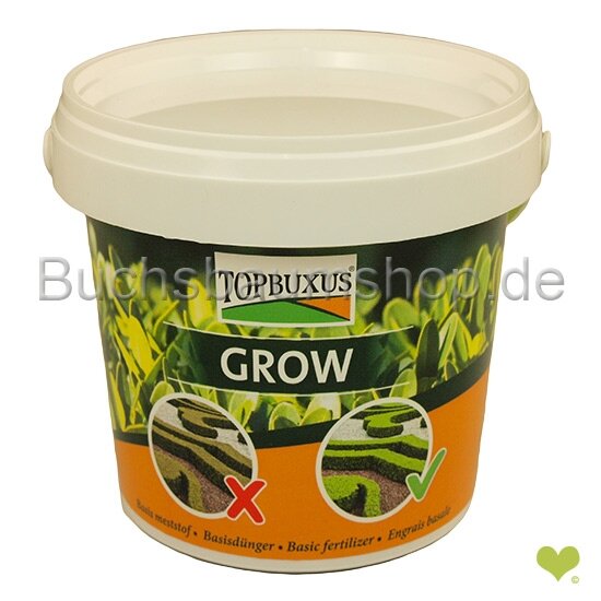TOPBUXUS – Grow – Buchsbaum-Dünger - 500 Gramm für 10 m²